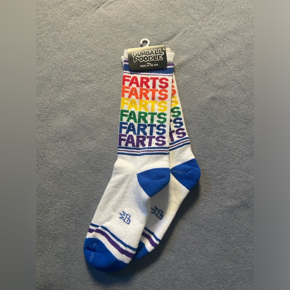 Rainbow Farts Socks